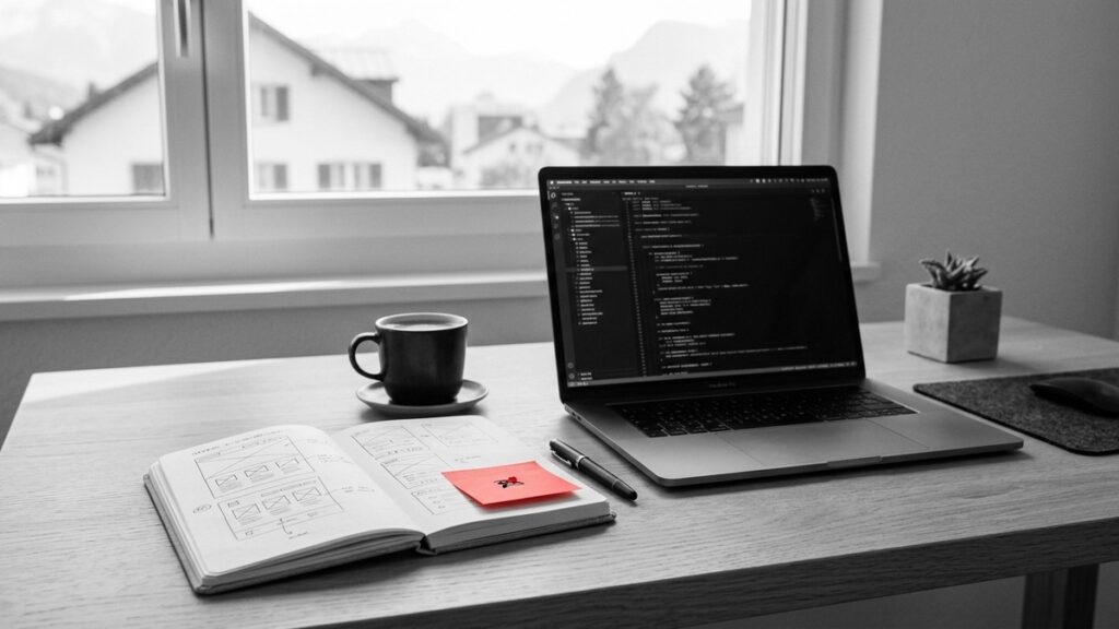 Faire son site internet commence sur papier, avant l’ordinateur
